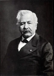 Porträt von Ferdinand Marie de Lesseps (1805-1894), französischer Diplomat und Entwickler des Suezkanals